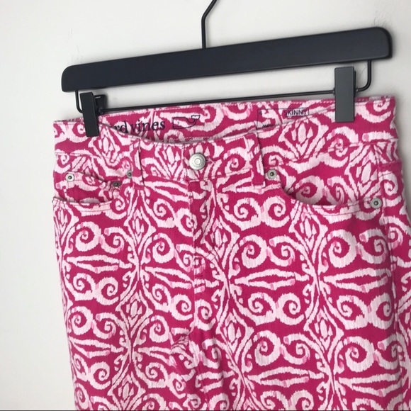 Vineyard Vines Salt Island Tile Print Skinny Ankle - Picture 4 of 8